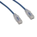 Enet Enet Cat6 Blue 35 Foot Slim 28Awg w/ Clear Snagless Molded Boot (Utp) C6-BL-SCB-35-ENC